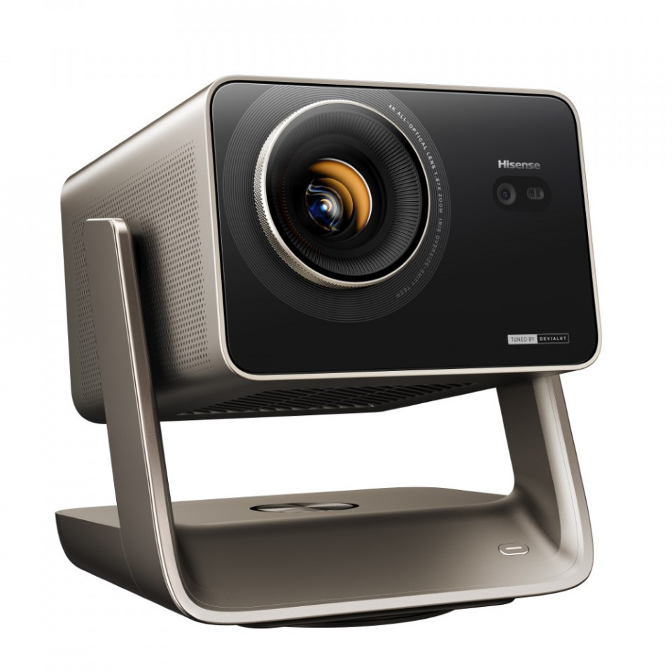 Auditorium Hisense C3 Pro 4K Trichroma Laser Smart Mini Projektor 3000lm 218554 - 1