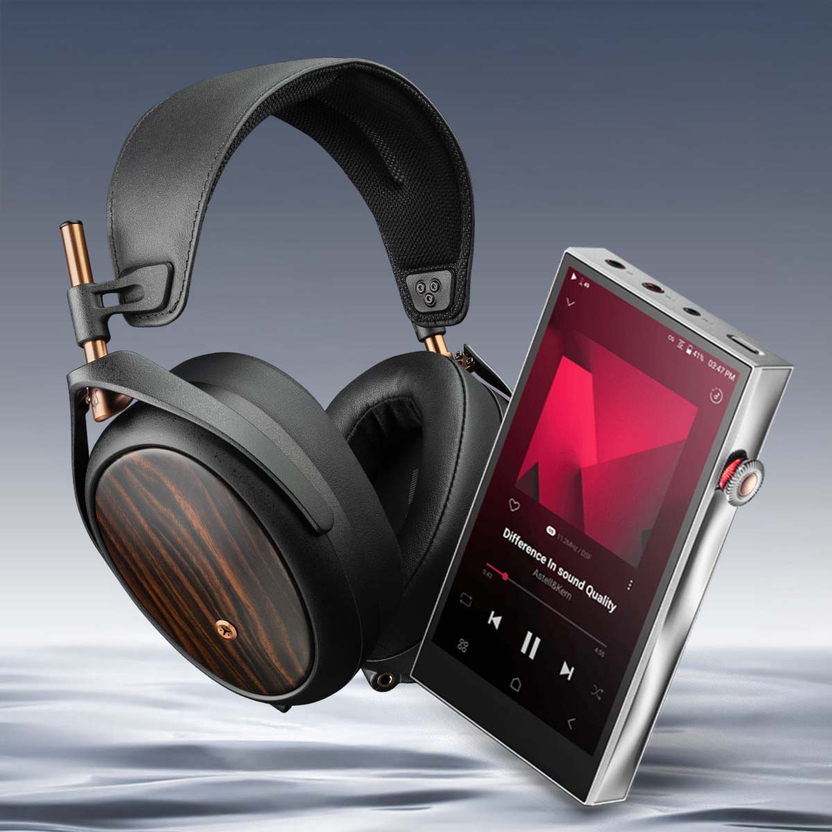Auditorium Meze Liric II Kopfhörer im Set mit Astell & Kern SE300 207112 - 6