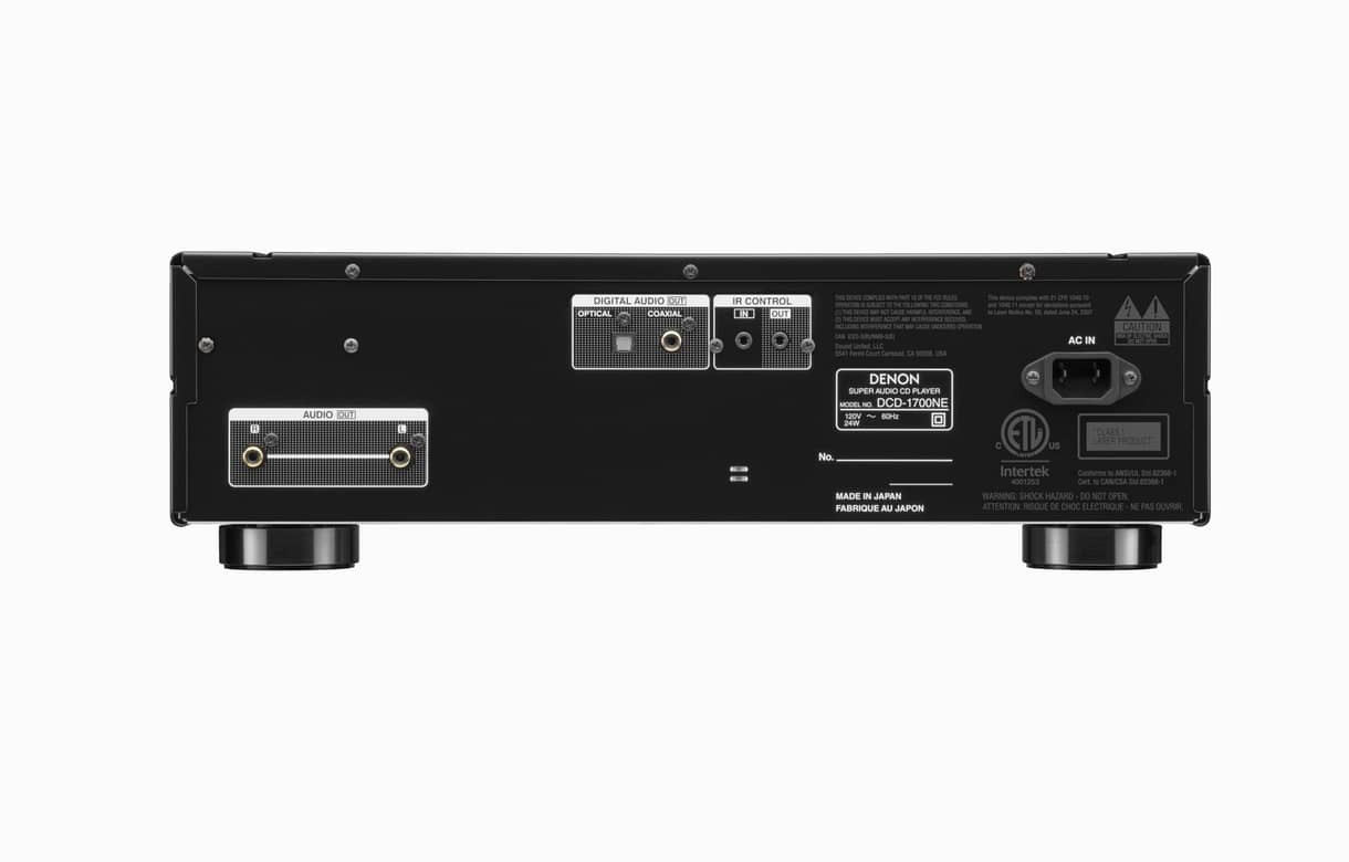 Auditorium Denon DCD 1700NE SACD-Spieler 297638 - 2