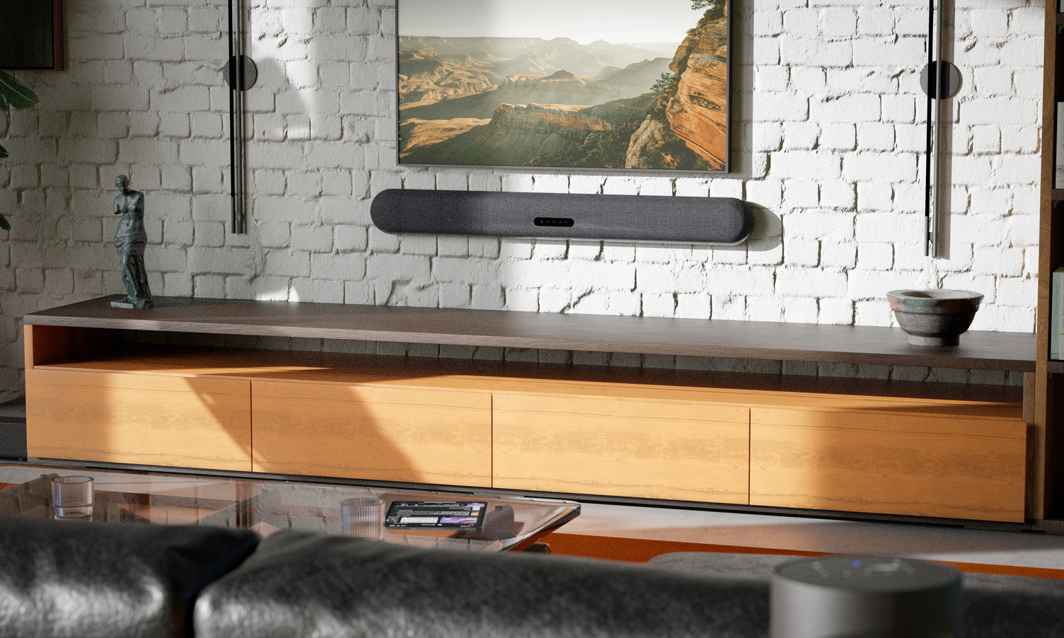 Auditorium BlueSound PULSE Cinema Wireless Multi-Room Streaming Soundbar 213200 - 10
