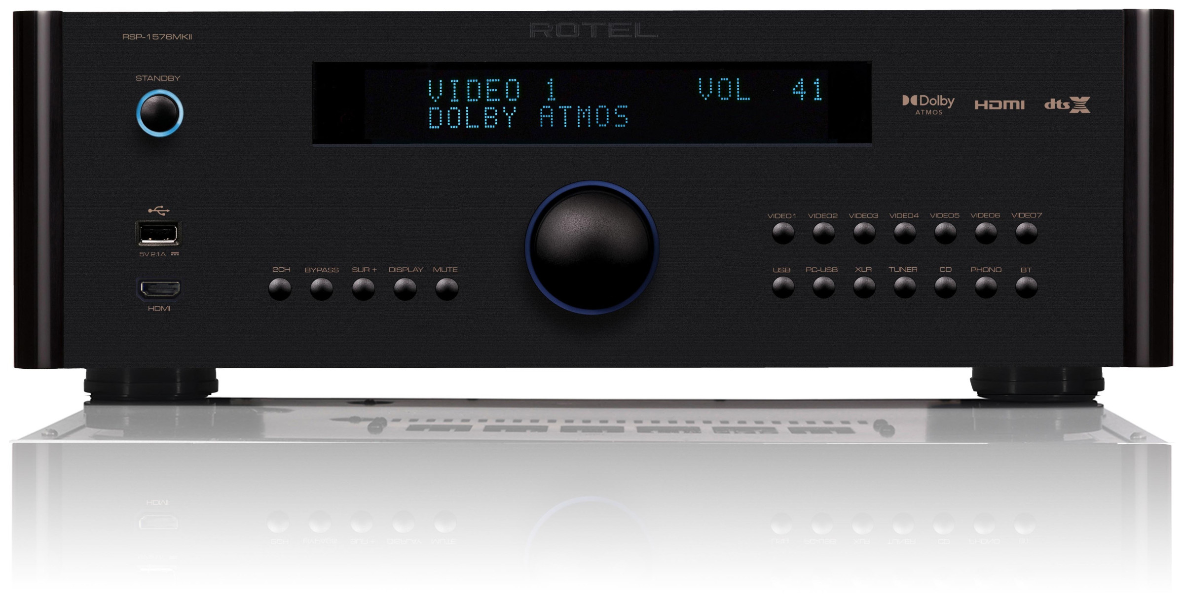 Auditorium Rotel RSP-1576 MKII Surround- -Prozessor, Ausläufer schwarz 290732 - 1