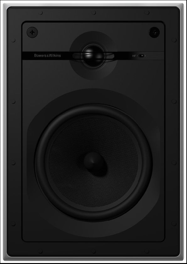Auditorium Bowers & Wilkins CWM 664 Einbaulautsprecher rechteckig 250285 - 1