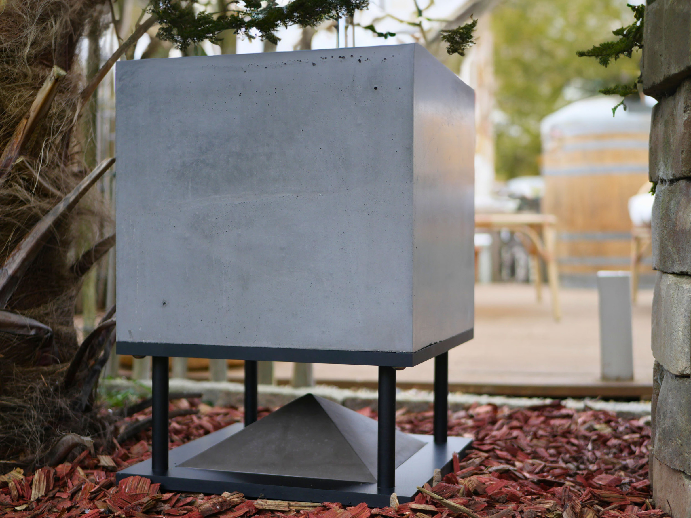 Auditorium Stepaton Pyramid Outdoor Lautsprecher kubisch 203057 - 4