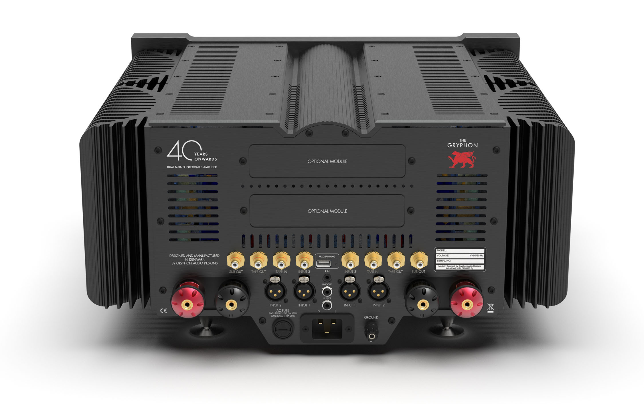 Auditorium Gryphon Gryphon 40 Integrated Amplifier 213857 - 4 Auditorium Gryphon Gryphon 40 Integrated Amplifier 213857 - 4