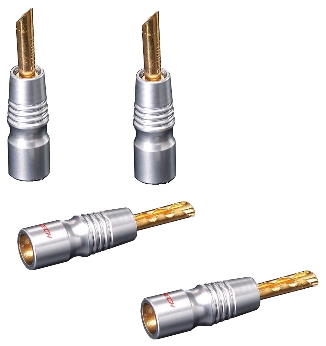 Auditorium Furutech Lautsprecher-Bananenstecker FP-200B (R) 4Stück 211865 - 1