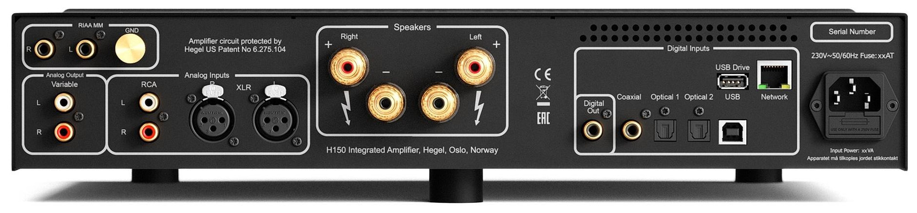 Auditorium Hegel H 150 - Streaming Vollverstärker 213343 - 4