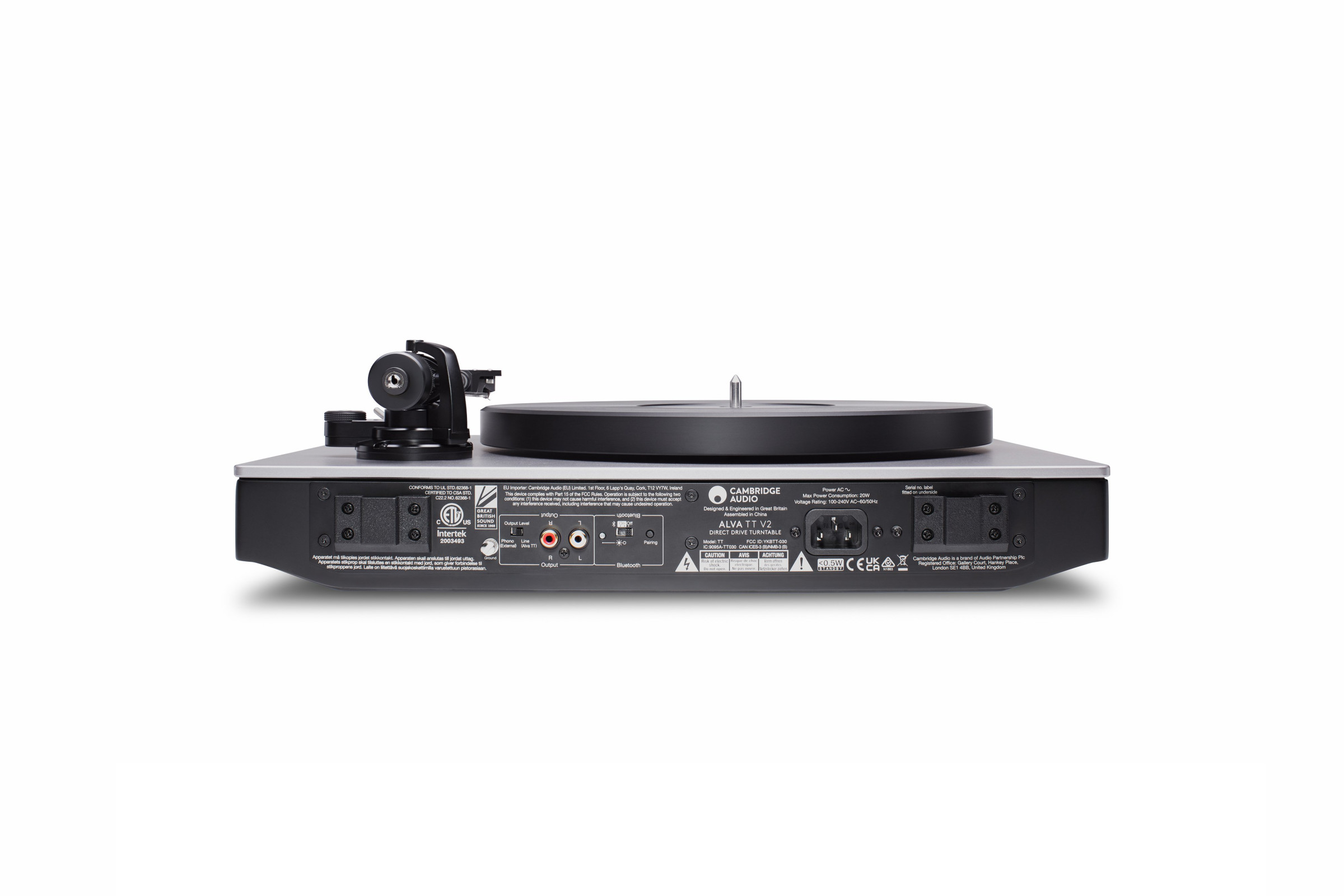 Auditorium Cambridge Audio Alva TT V2 Plattenspieler mit Bluetooth aptX HD 294083 - 5