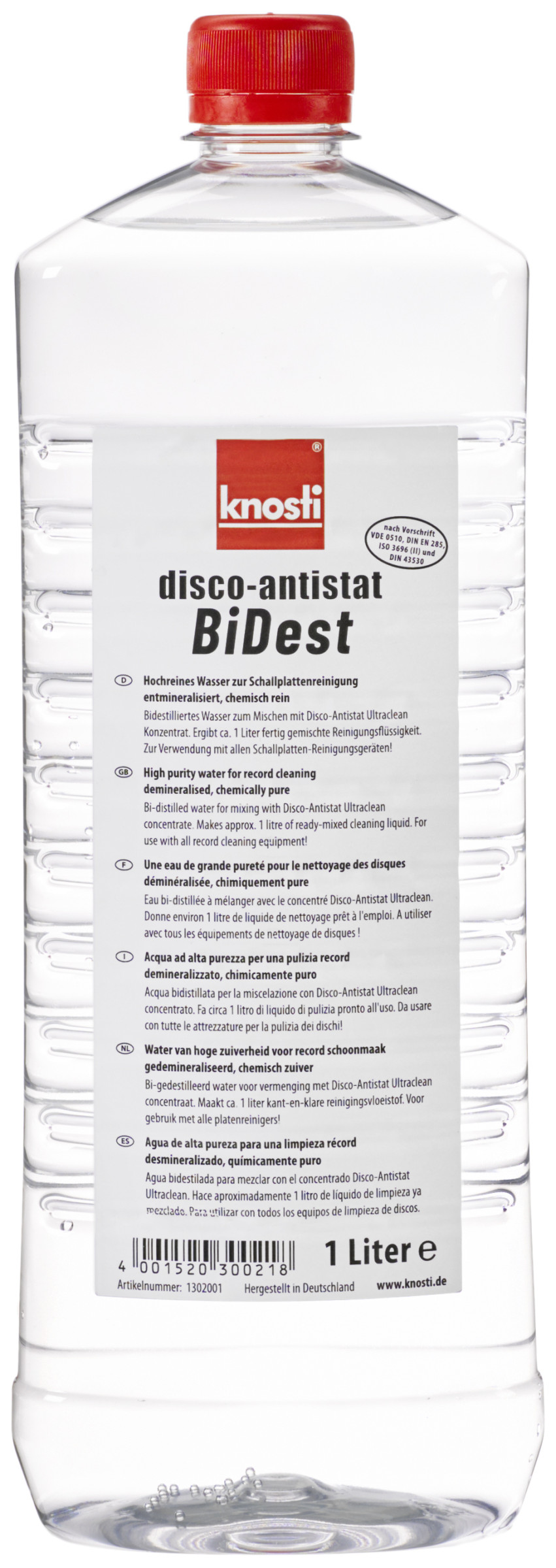 Auditorium Knosti Disco-Antistat Ultrasonic Plattenwaschmaschine 293388 - 7