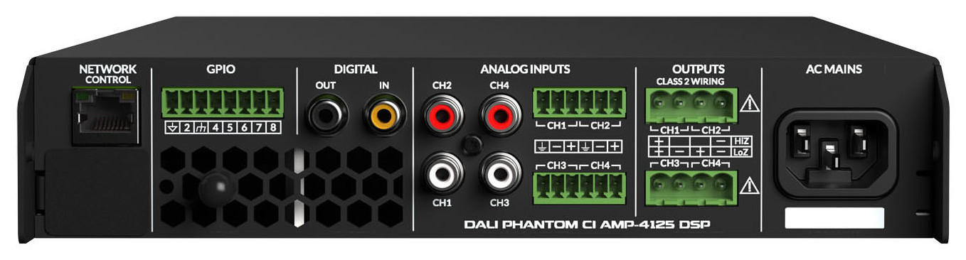 Auditorium Dali Phantom CI AMP-4125 DSP Verstärker 215029 - 5