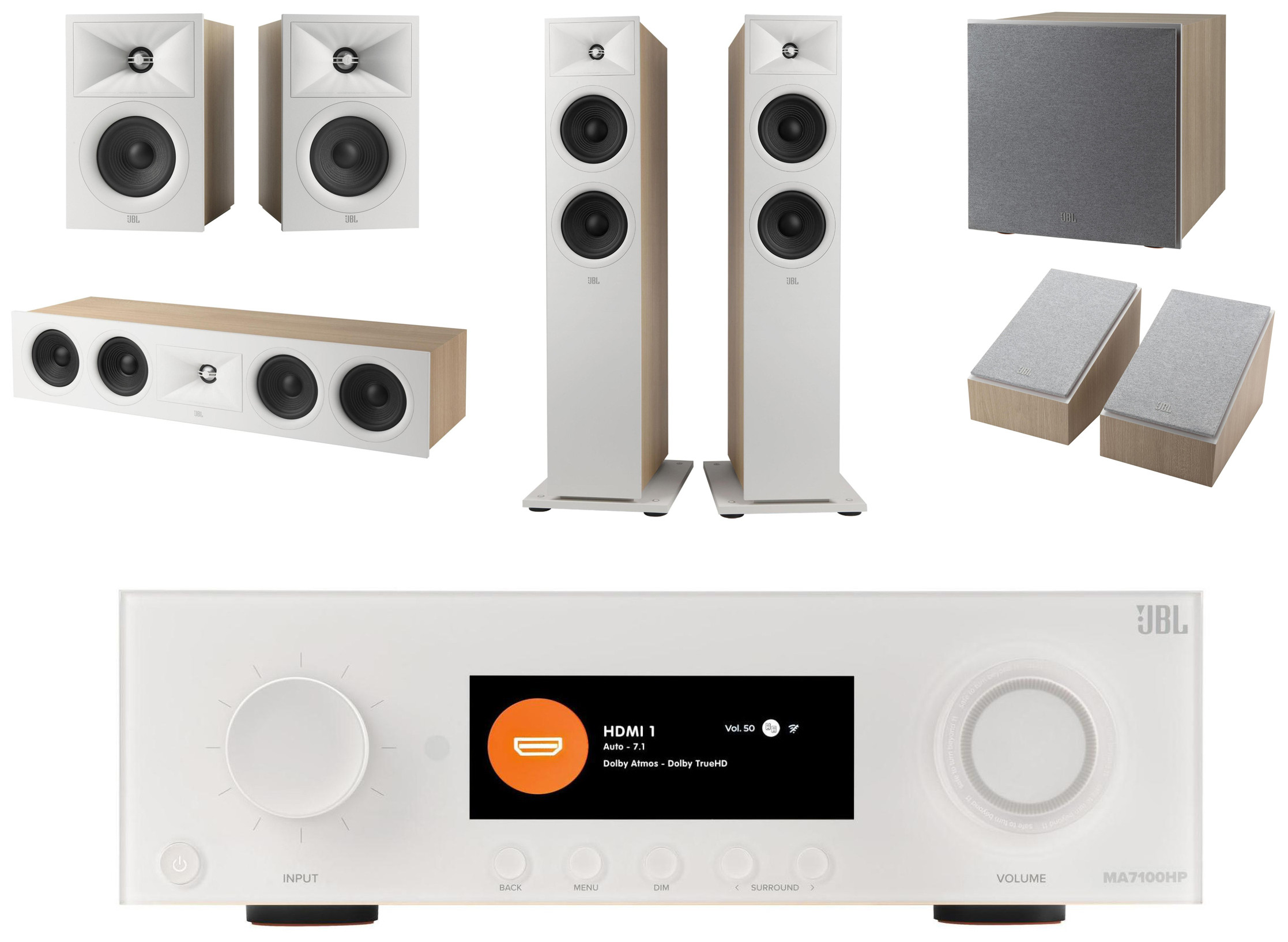 Auditorium JBL Cinema Power Pack mit MA710 mit Dolby Atmos 207023 - 1