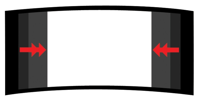 Auditorium Stewart Cine-Curve variable Maskierung und MicroPerfX 277873 - 1
