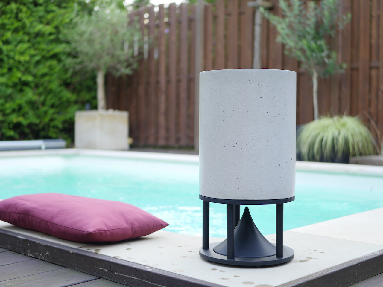 Auditorium Stepaton Zylinder Outdoor Säulen Lautsprecher Coax 293175 - 1