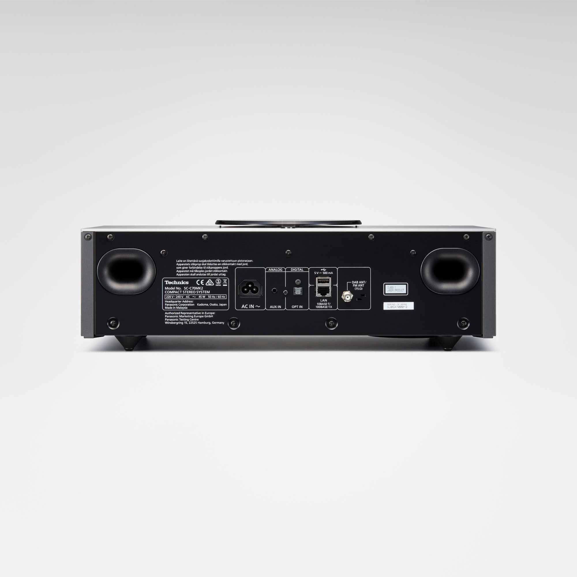 Auditorium Technics SL-40 CBT & SC-C70MK2 Drahtloses Analog/Digital-Set 213440 - 10