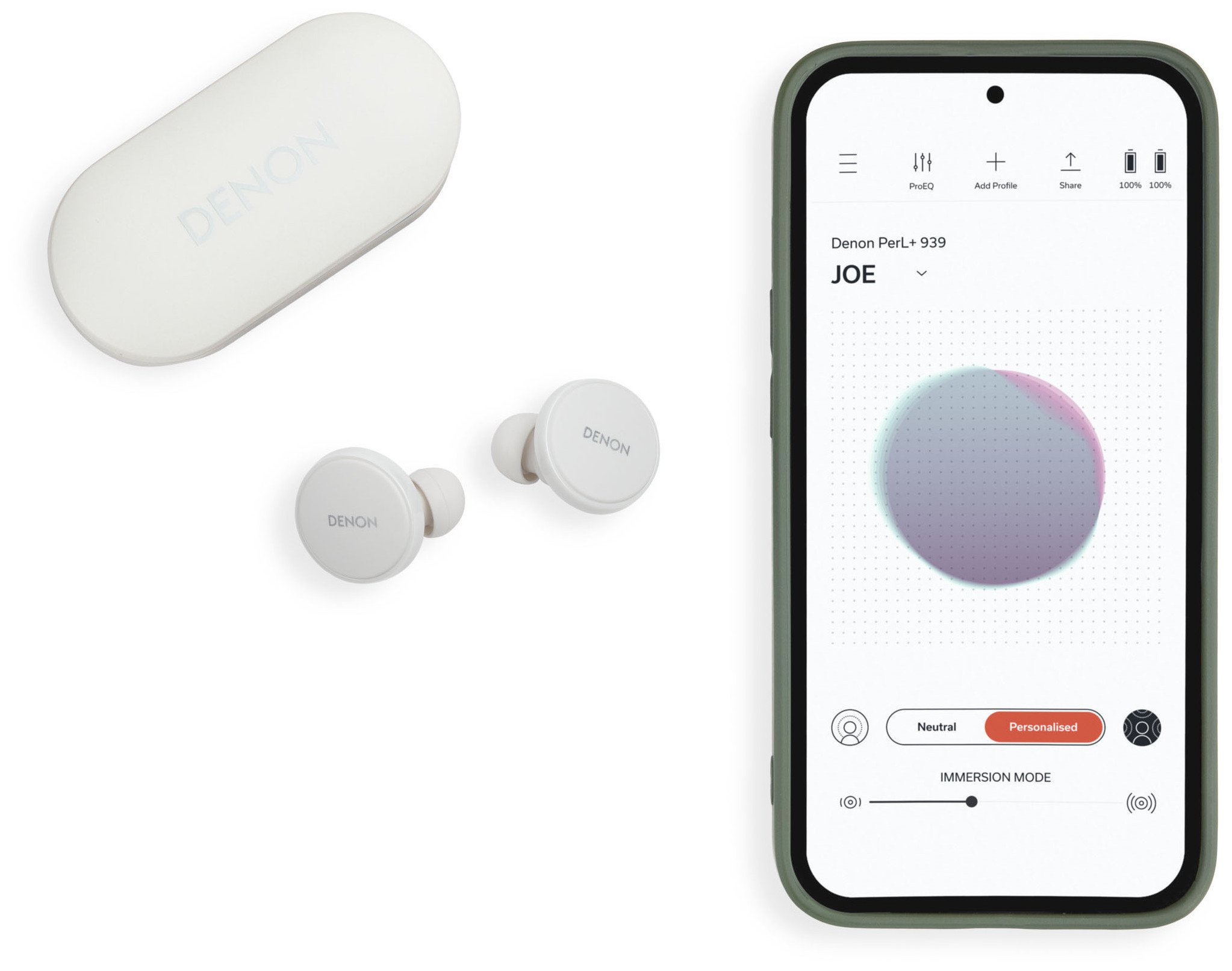 Auditorium Denon Perl Pro In Ear Kopfhörer 205063 - 5