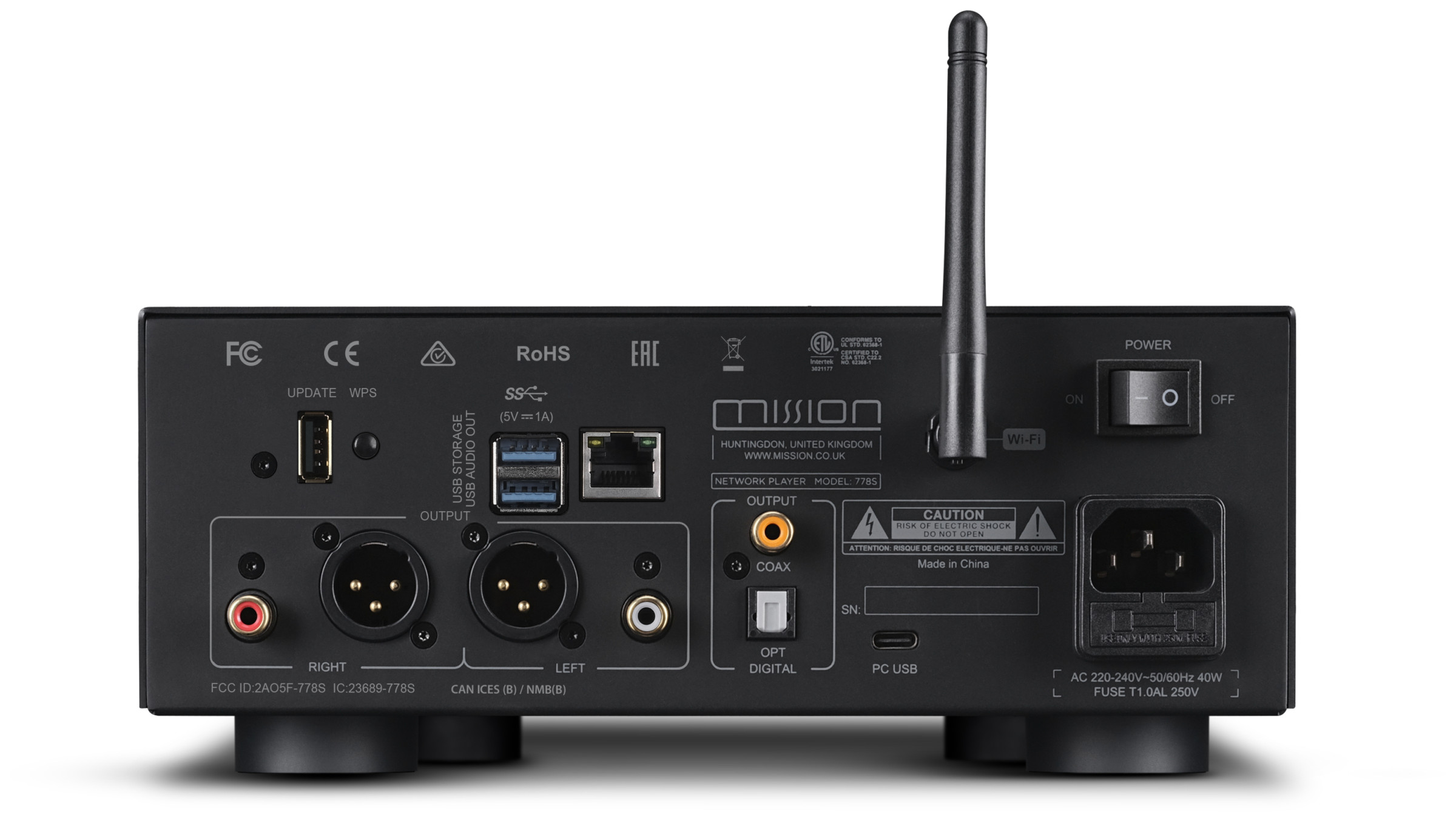 Auditorium Mission 778S Wireless Music Streamer  215297 - 2