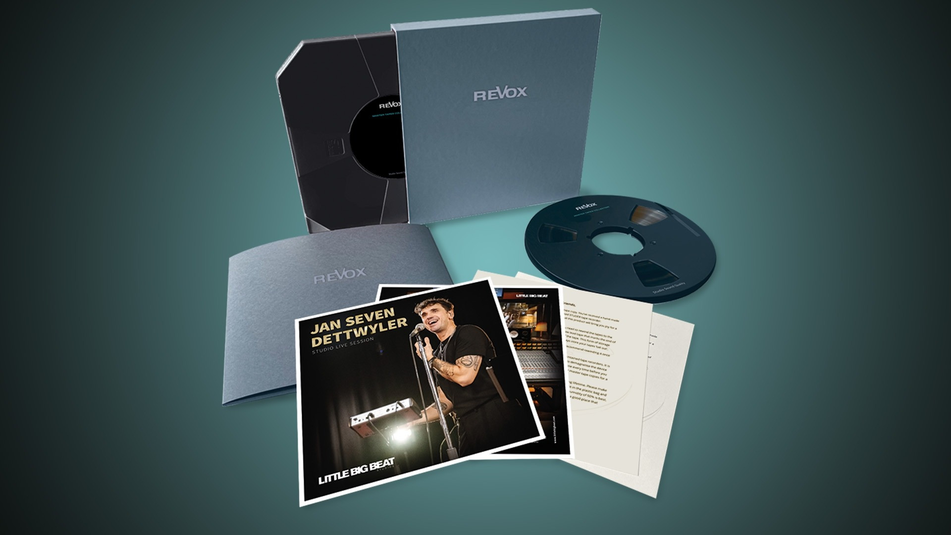 Auditorium Revox Master Tapes Jan Seven Dettwyler Studio Live Session 208417 - 2