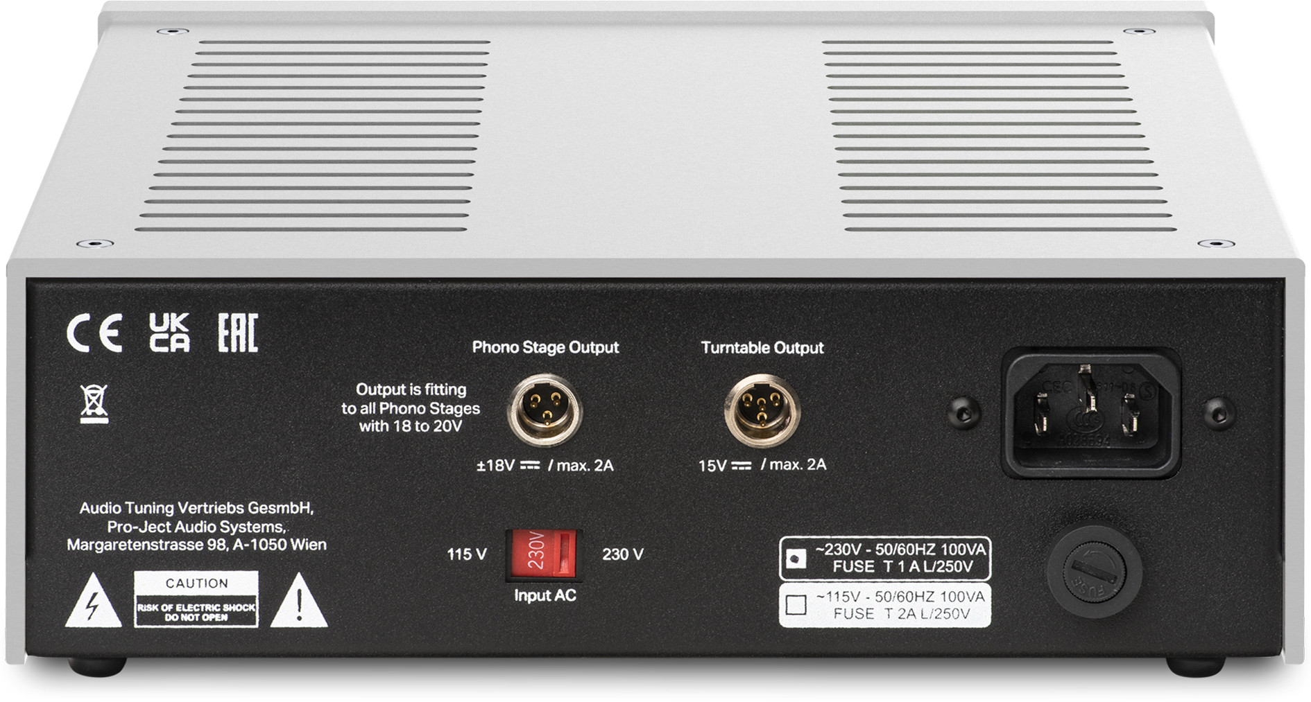 Auditorium Pro-Ject Power Box RS2 Phono 295615 - 2