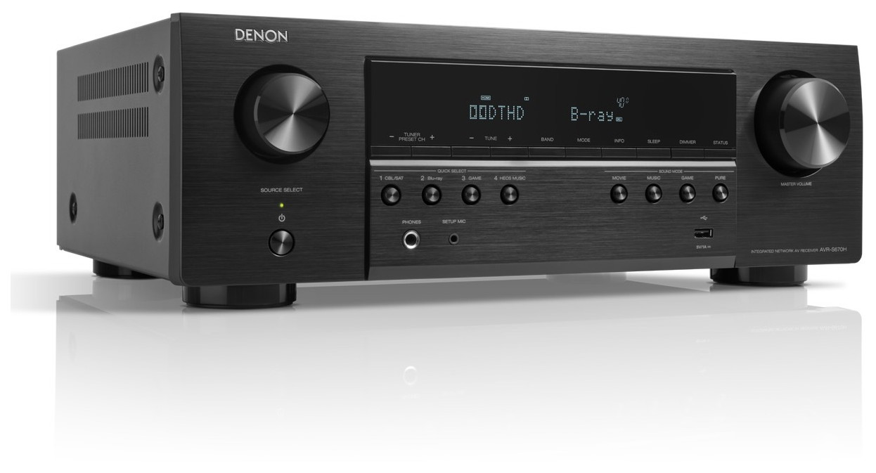 Auditorium Denon AVR-S670H Receiver 201129 - 2