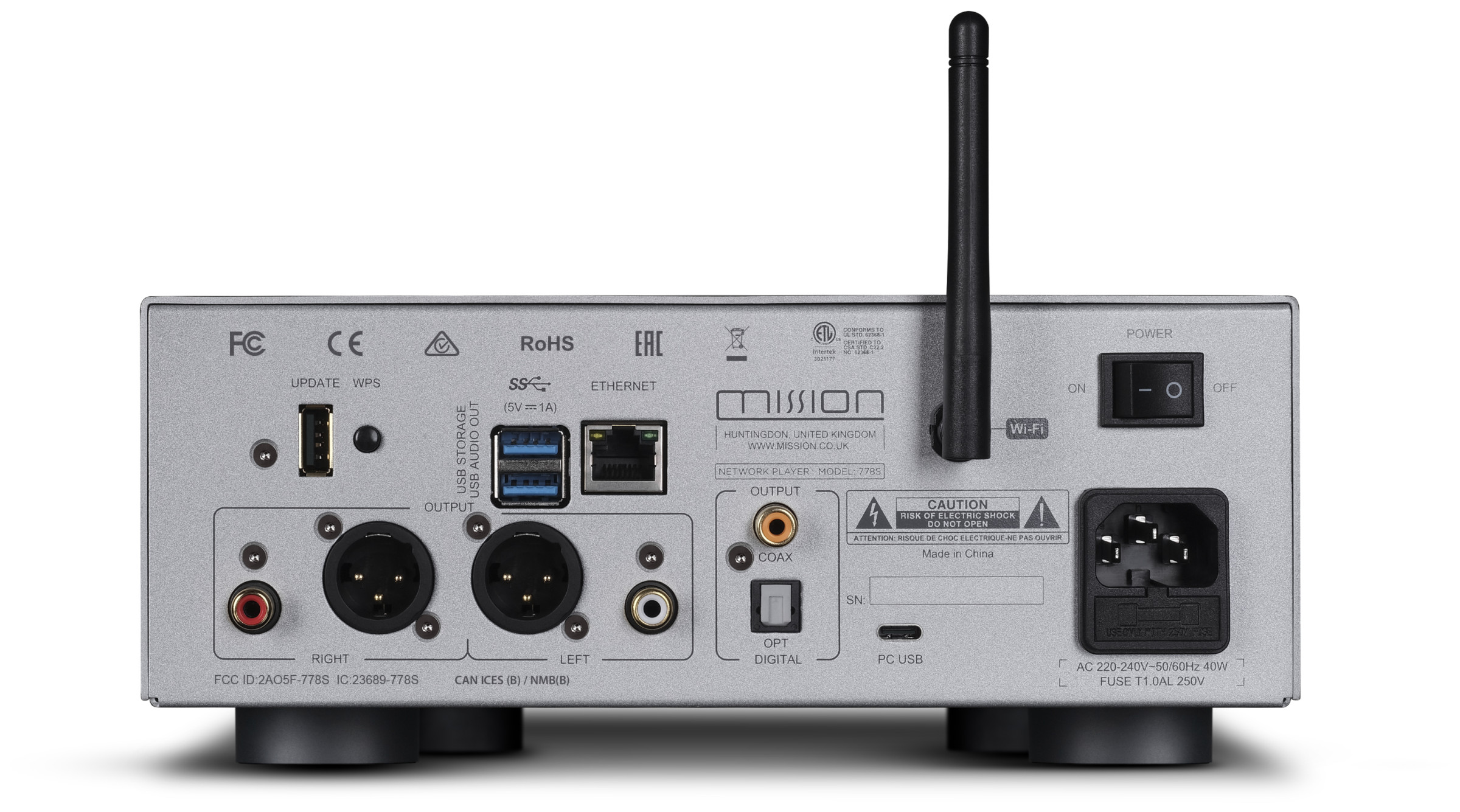 Auditorium Mission 778S Wireless Music Streamer  215296 - 2