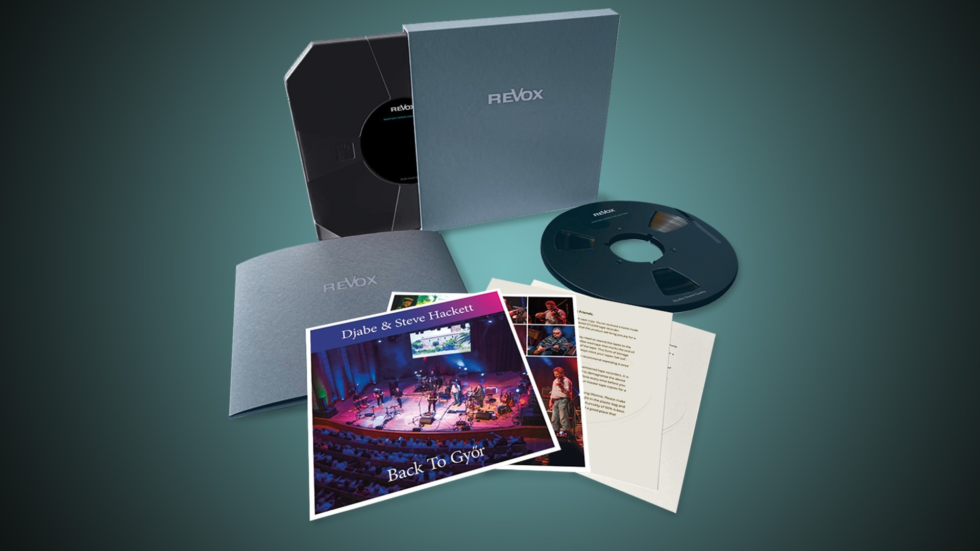 Auditorium Revox Master Tapes Steve Hackett & Djabe Back to Gjör 208416 - 2