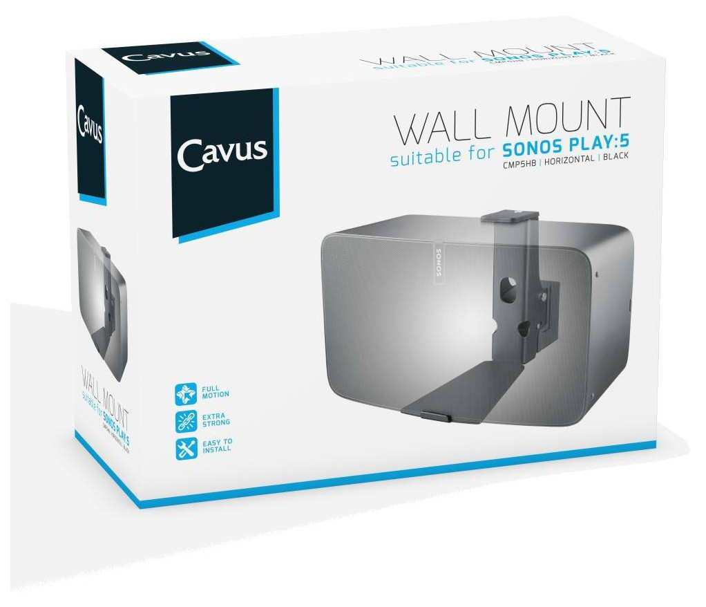 Auditorium Cavus Sonos Five und Play:5 Wandhalter horizontal drehbar 209407 - 5