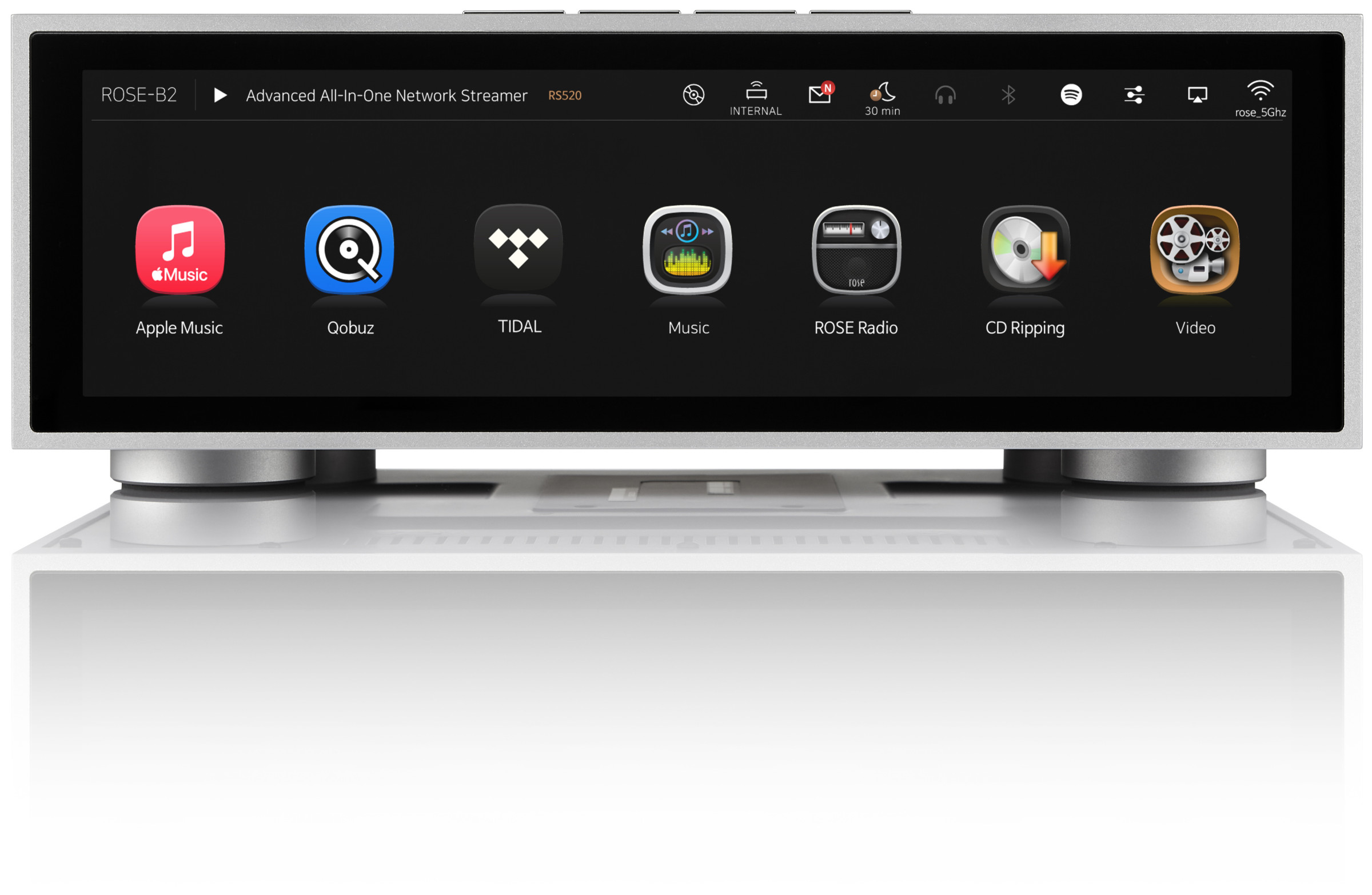 Auditorium Hifi Rose RS 520 All In One - Vollverstärker inkl. Streamer 208497 - 4