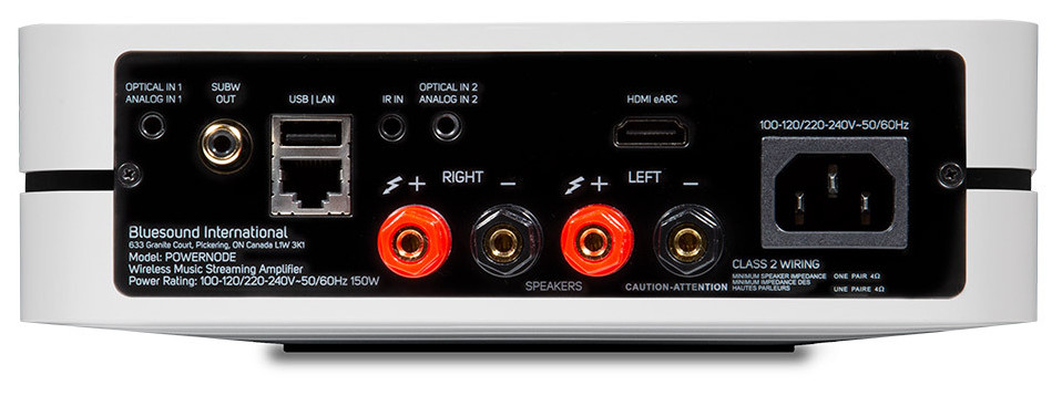 Auditorium BlueSound Powernode N330 kabelloser Streaming-Vollverstärker 292192 - 3 Auditorium BlueSound Powernode N330 kabelloser Streaming-Vollverstärker 292192 - 3