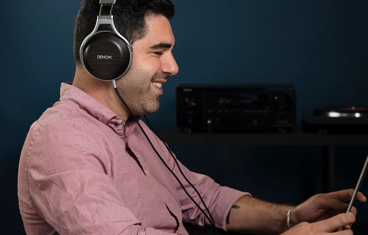 Auditorium Denon AH-D5200 Over-Ear-Kopfhörer Zebraholz 293058 - 7