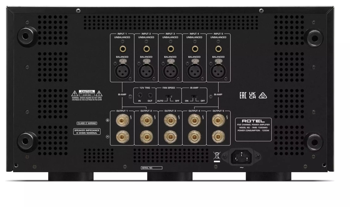 Auditorium Rotel RMB-1585MKII Multikanal-Verstärker 202089 - 2