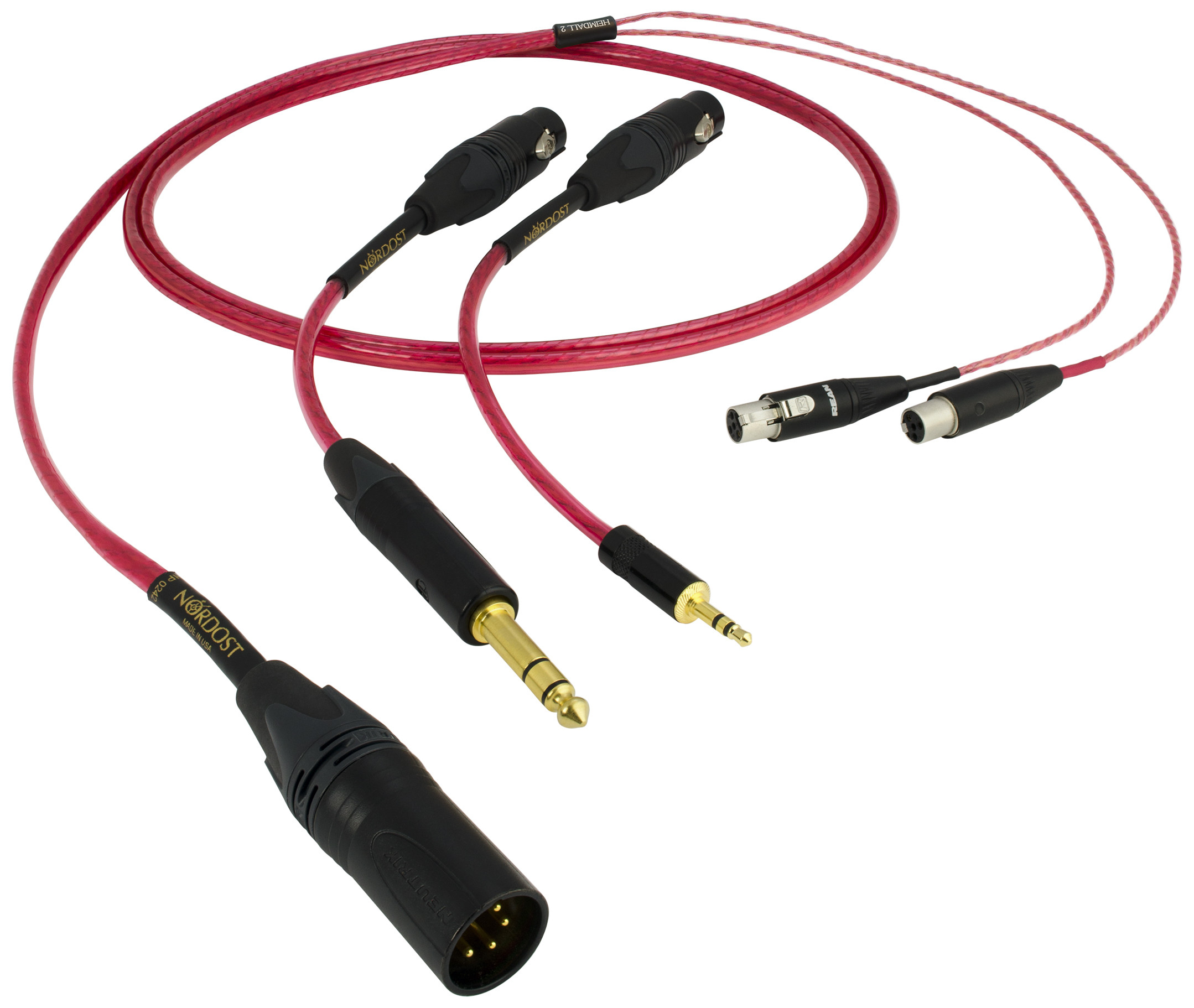 Auditorium Nordost Heimdall 2 Kopfhörerkabel 2xSMC - 4 pin XLR male 295157 - 1