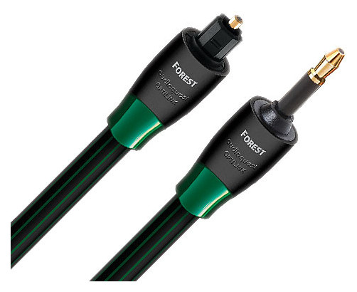 Auditorium Audioquest Forest OptiLink Mini Toslink-Toslink Konnektor 261537 - 1