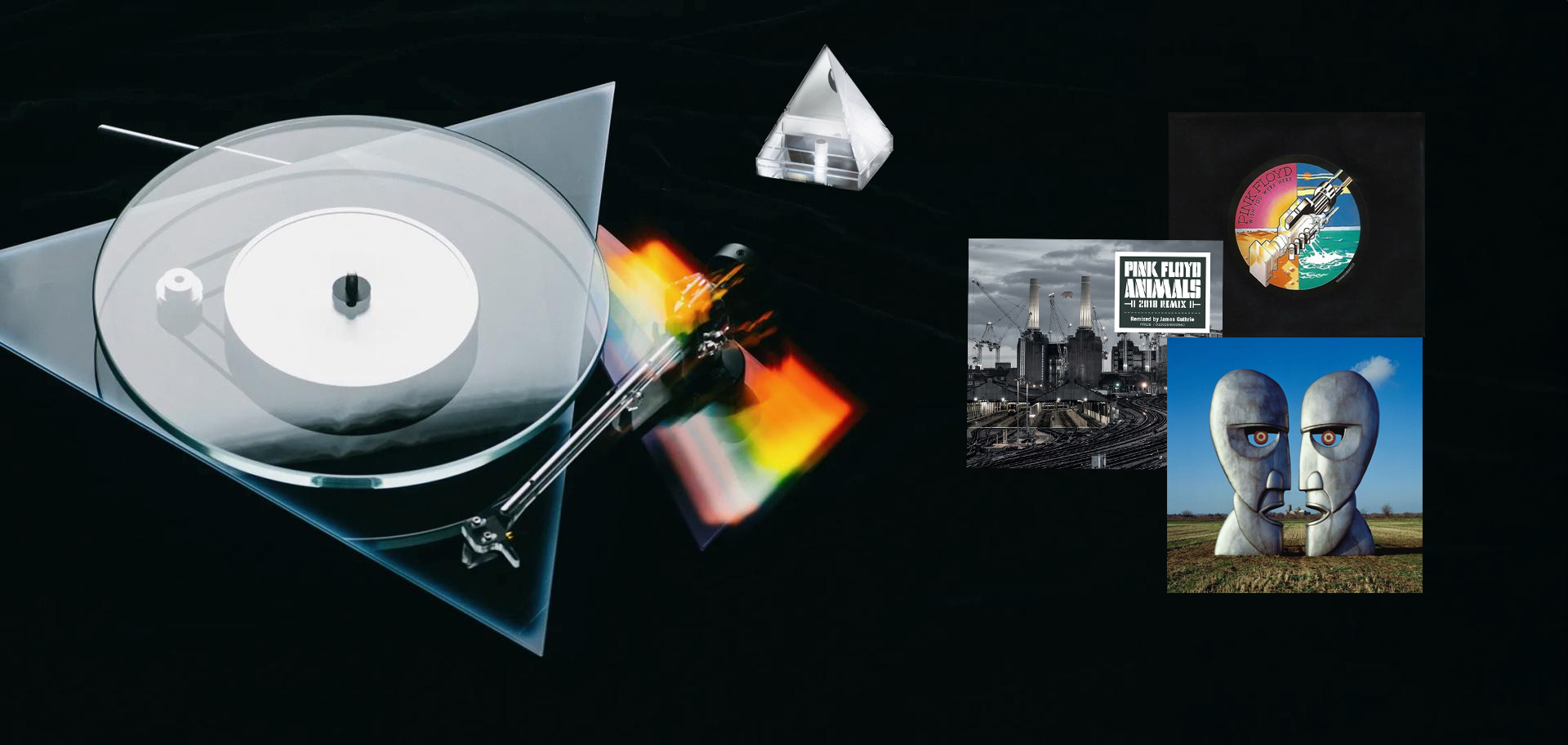 Auditorium Pro-Ject Dark Side... Plattenspieler & Pink Floyd Bundle: A-D-W 205949 - 1