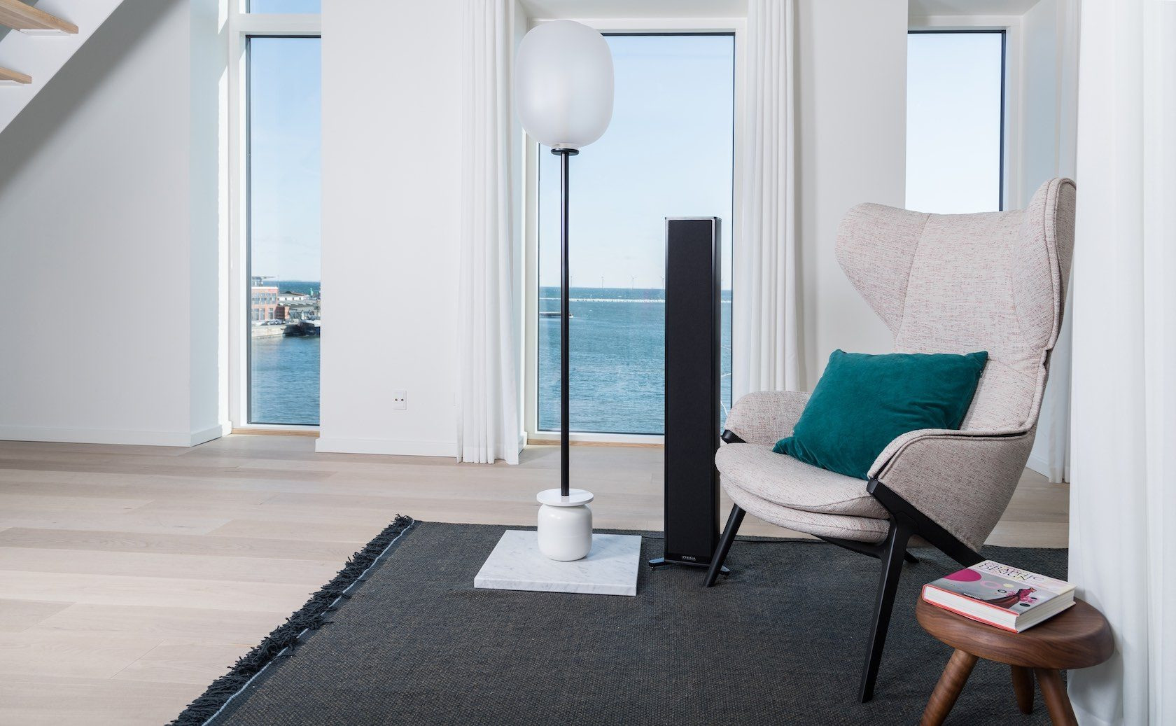 Auditorium Piega Premium 501 Standlautsprecher silber 212252 - 3